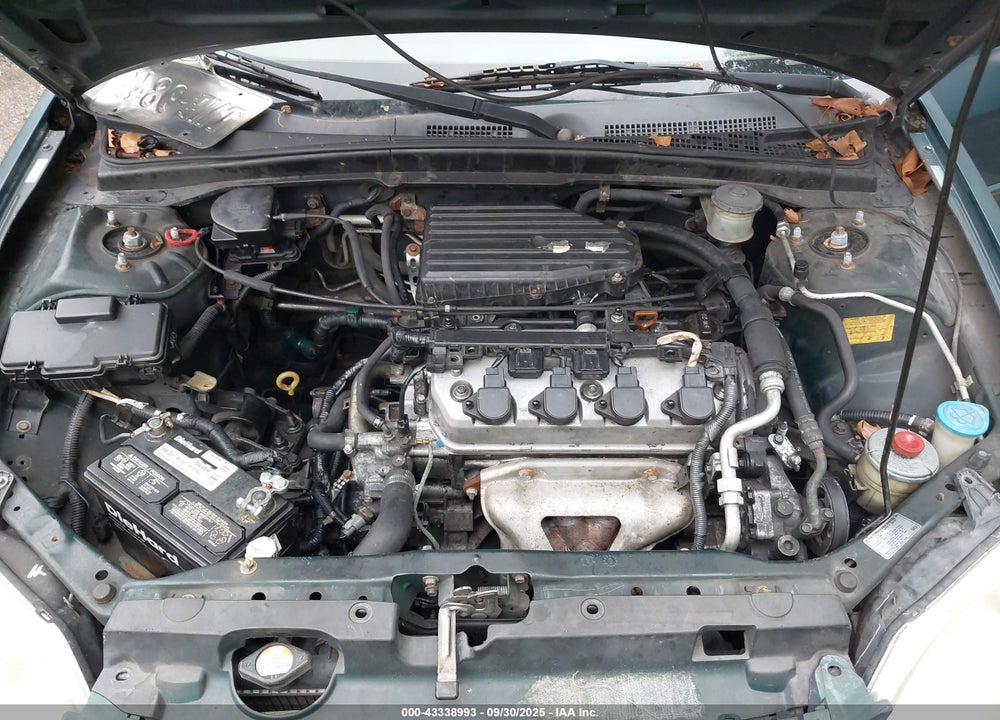 2001 HONDA CIVIC LX VIN: 2HGES16541H603587