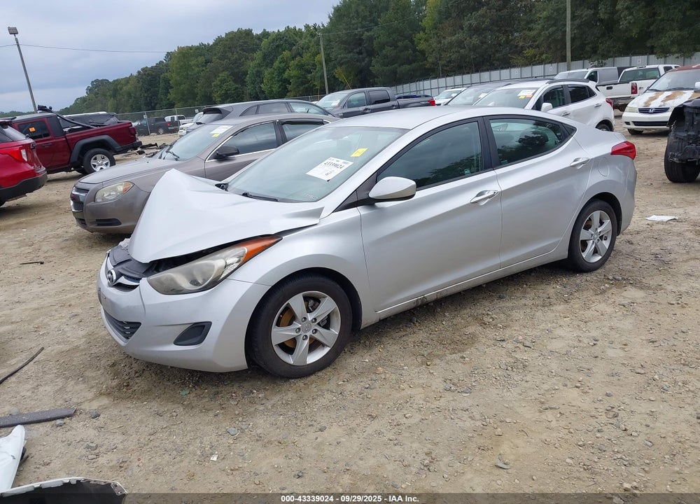 2011 HYUNDAI ELANTRA GLS (ULSAN PLANT) VIN: KMHDH4AE5BU154836