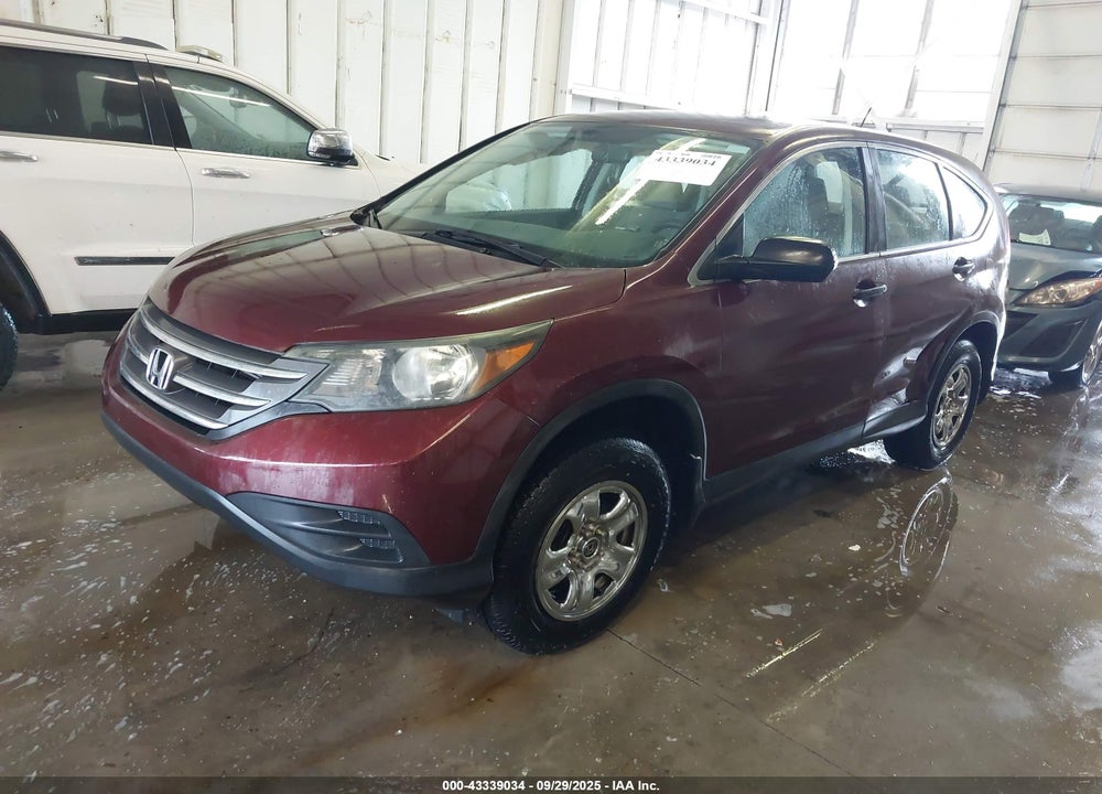 2014 HONDA CR-V LX VIN: 5J6RM4H35EL042942
