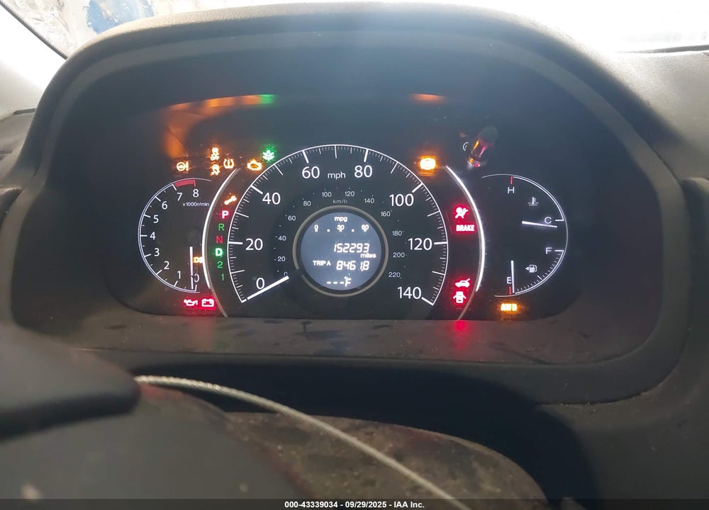 2014 HONDA CR-V LX VIN: 5J6RM4H35EL042942