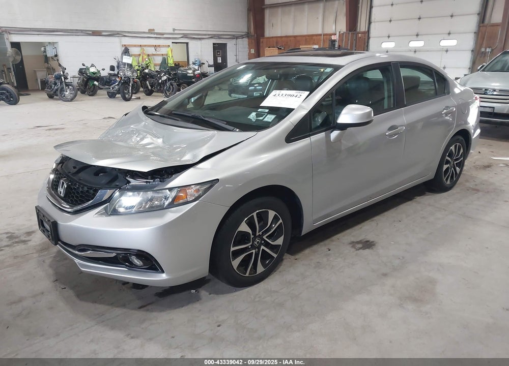 2013 HONDA CIVIC VIN: 19XFB2F99DE287874