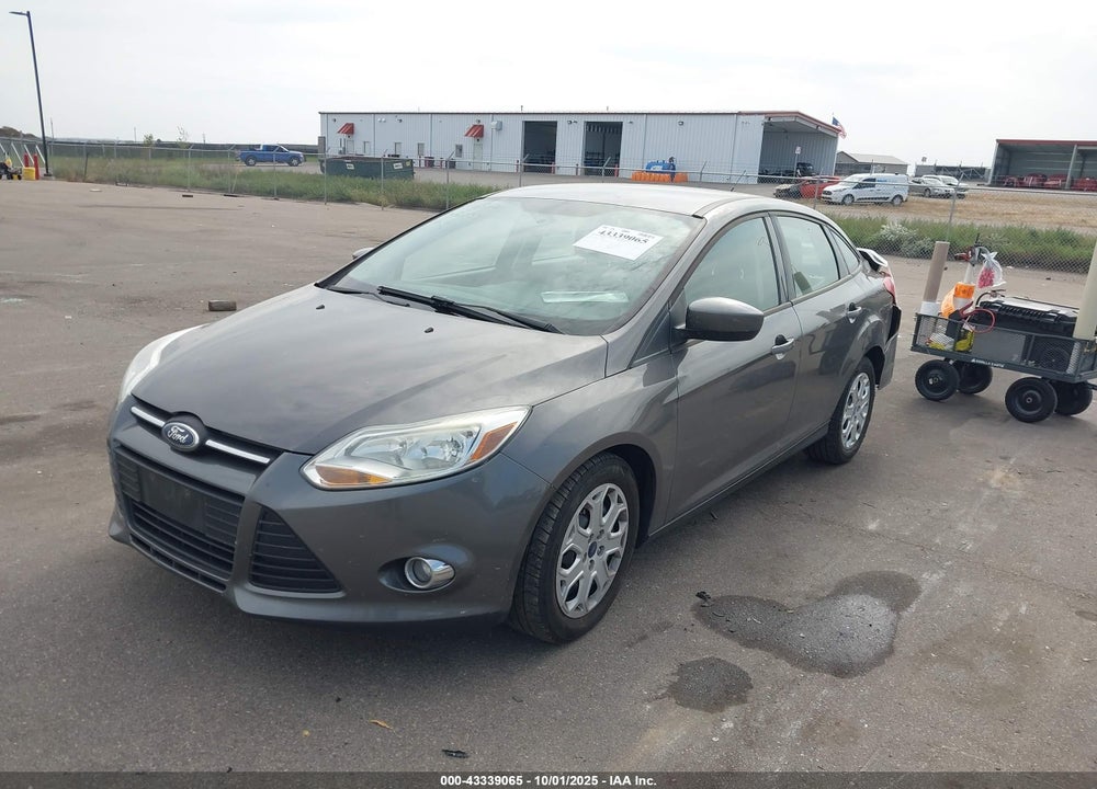 2012 FORD FOCUS SE VIN: 1FAHP3F25CL211521