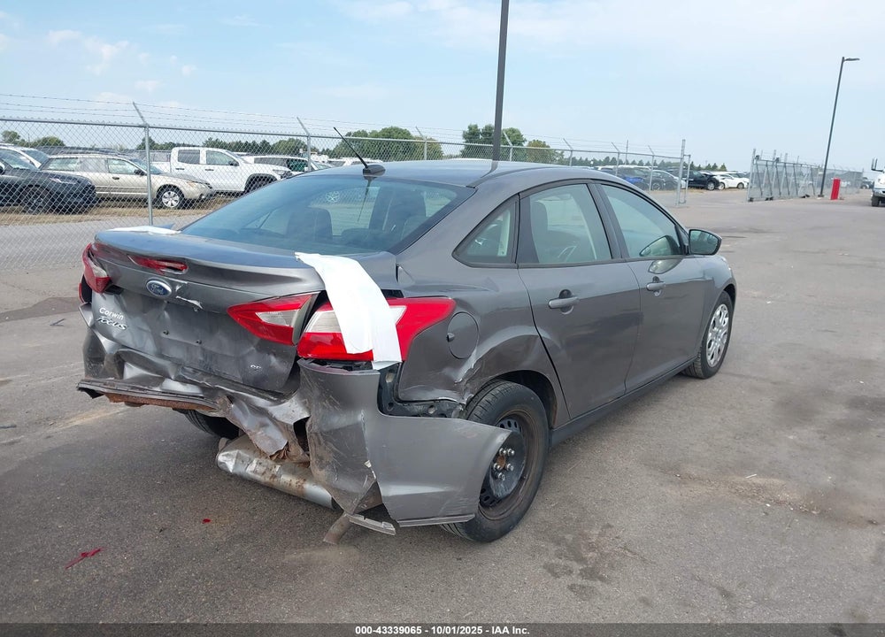 2012 FORD FOCUS SE VIN: 1FAHP3F25CL211521