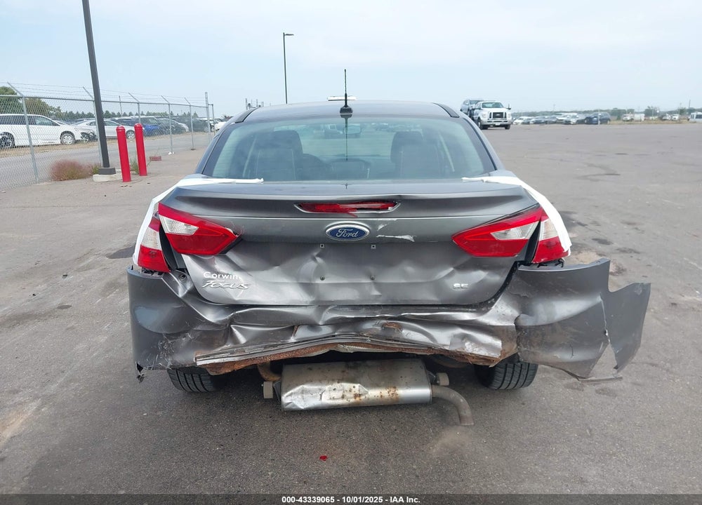 2012 FORD FOCUS SE VIN: 1FAHP3F25CL211521