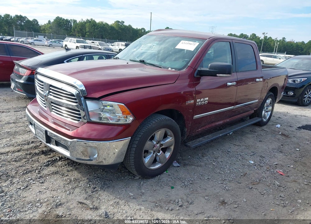 2017 RAM 1500 SLT VIN: 1C6RR6LTXHS542851