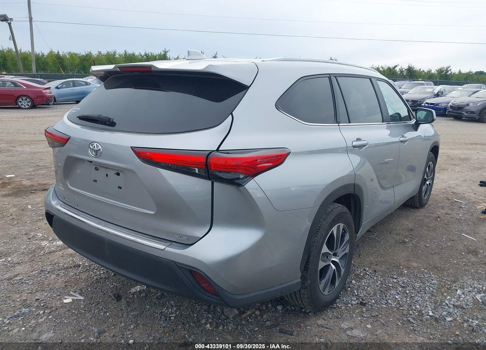 2023 TOYOTA HIGHLANDER XLE VIN: 5TDKDRAH9PS520744
