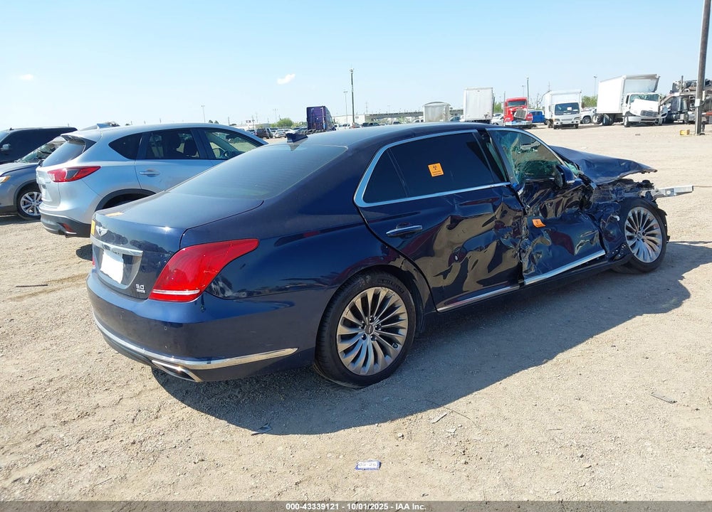 2019 GENESIS G90 5.0 ULTIMATE VIN: KMHG54JH3KU053181