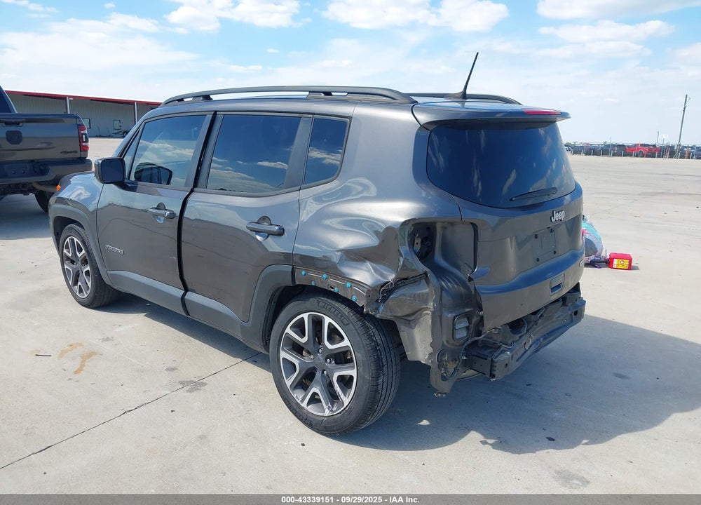 2018 JEEP RENEGADE LATITUDE FWD VIN: ZACCJABB0JPJ67014