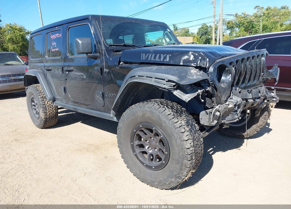2023 JEEP WRANGLER 4-DOOR WILLYS 4X4 VIN: 1C4HJXDG6PW520761