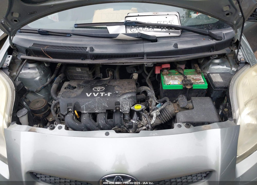 2009 TOYOTA YARIS VIN: JTDKT903X95260341