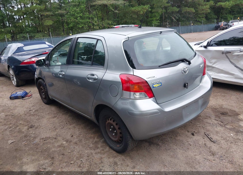 2009 TOYOTA YARIS VIN: JTDKT903X95260341