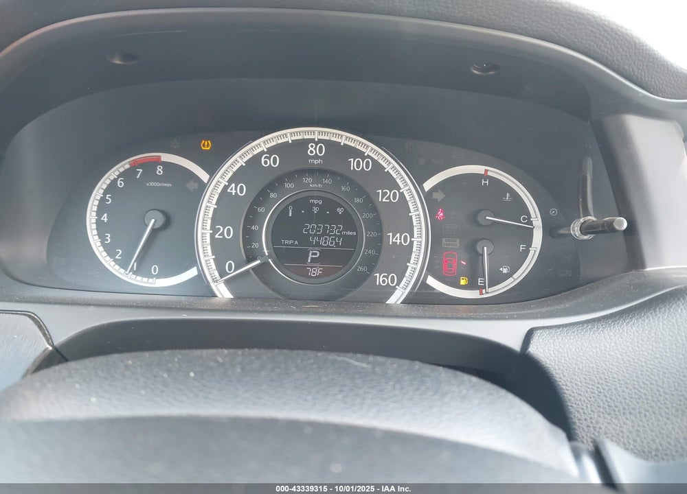 2014 HONDA ACCORD VIN: 1HGCR3F86EA023660