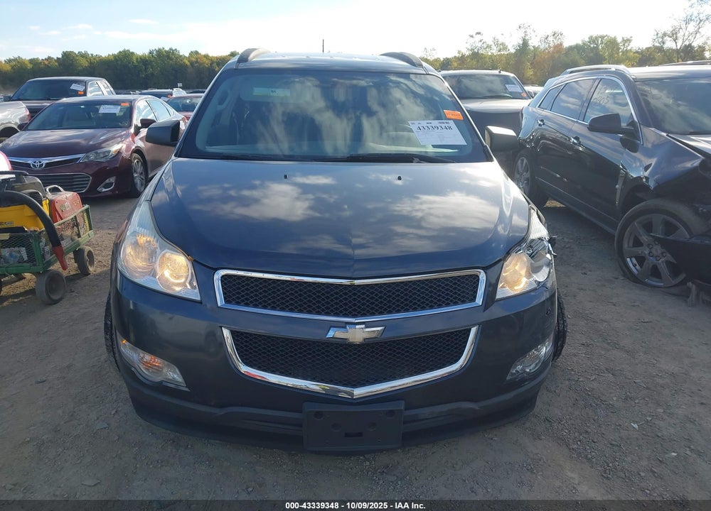 2011 CHEVROLET TRAVERSE LS VIN: 1GNKREED5BJ349375