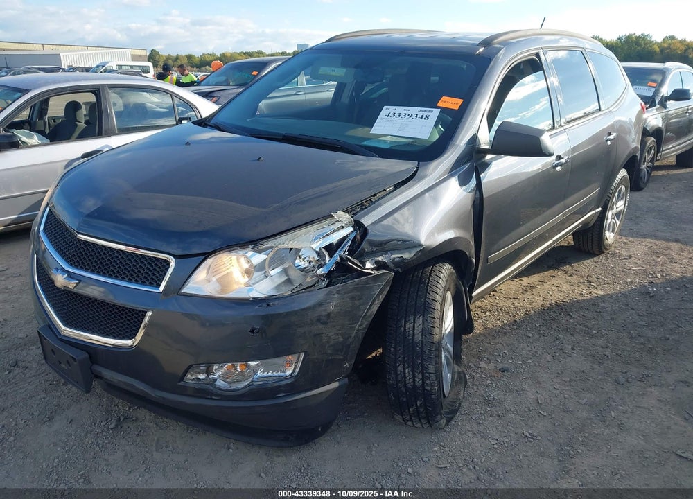 2011 CHEVROLET TRAVERSE LS VIN: 1GNKREED5BJ349375