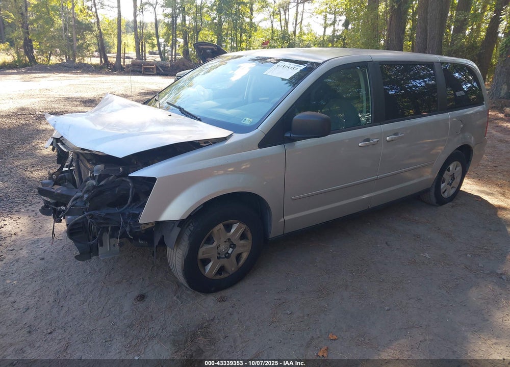 2009 DODGE GRAND CARAVAN SE VIN: 2D8HN44EX9R648595