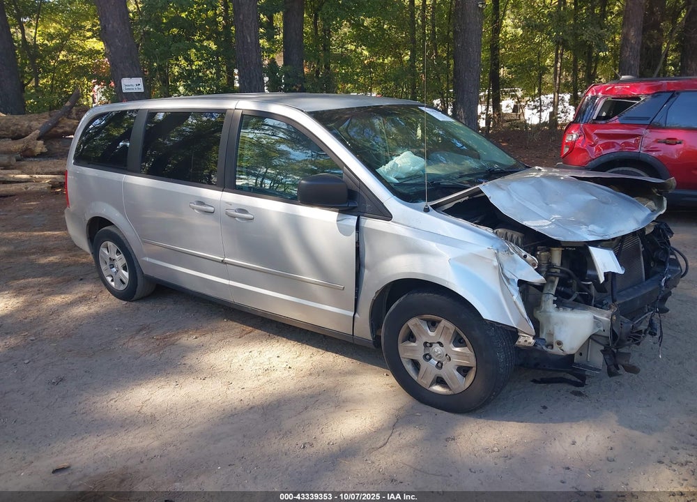 2009 DODGE GRAND CARAVAN SE VIN: 2D8HN44EX9R648595