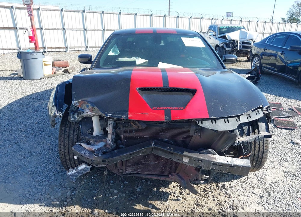 2019 DODGE CHARGER VIN: 2C3CDXHG6KH607440
