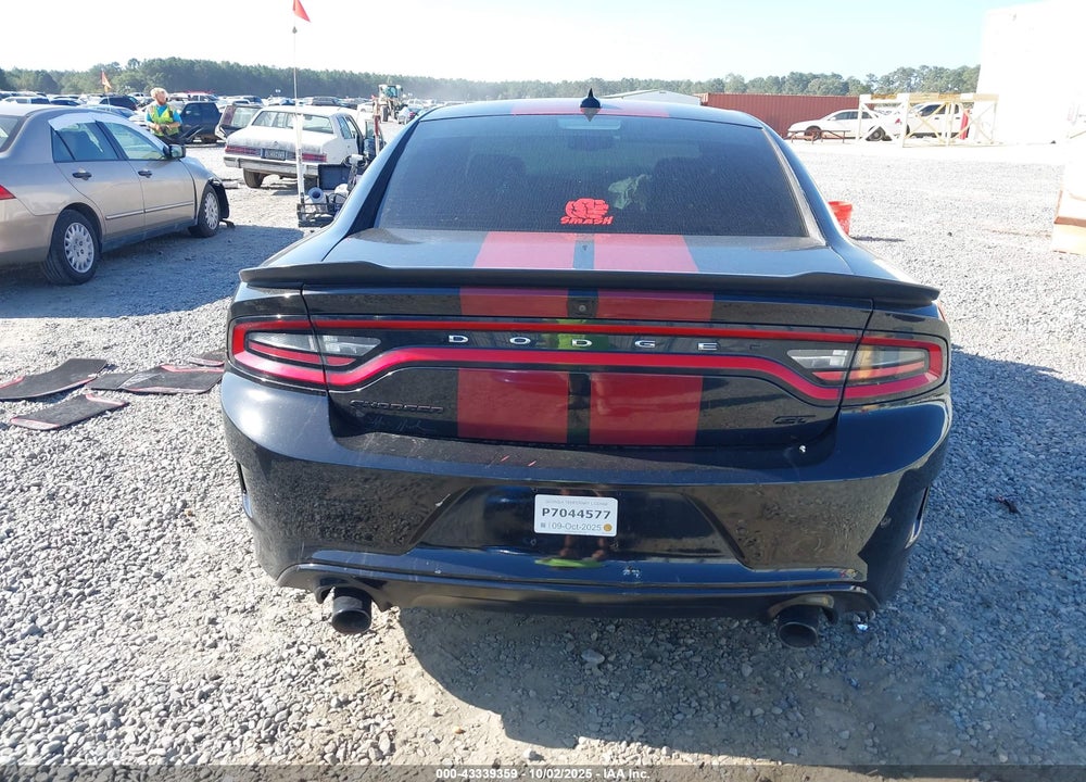 2019 DODGE CHARGER VIN: 2C3CDXHG6KH607440