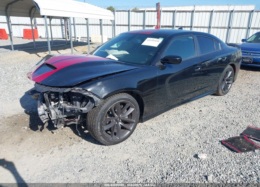 2019 DODGE CHARGER VIN: 2C3CDXHG6KH607440