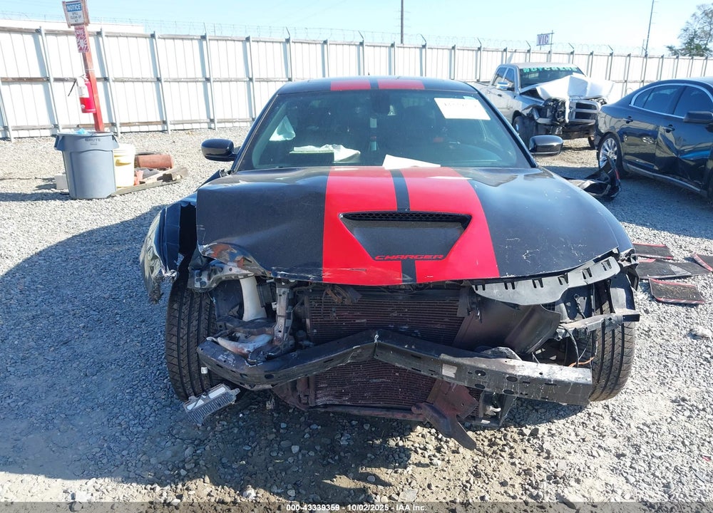 2019 DODGE CHARGER VIN: 2C3CDXHG6KH607440