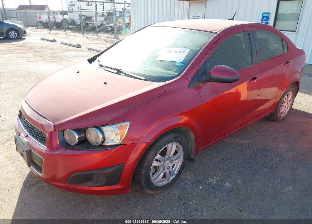 2012 CHEVROLET SONIC 2LS VIN: 1G1JA5SH4C4113778