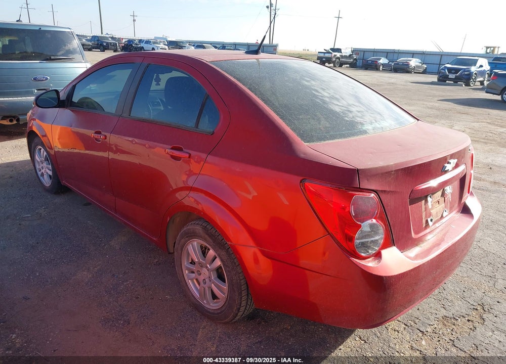 2012 CHEVROLET SONIC 2LS VIN: 1G1JA5SH4C4113778