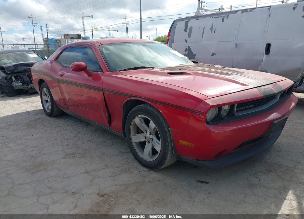 2013 DODGE CHALLENGER SXT VIN: 2C3CDYAG0DH578682