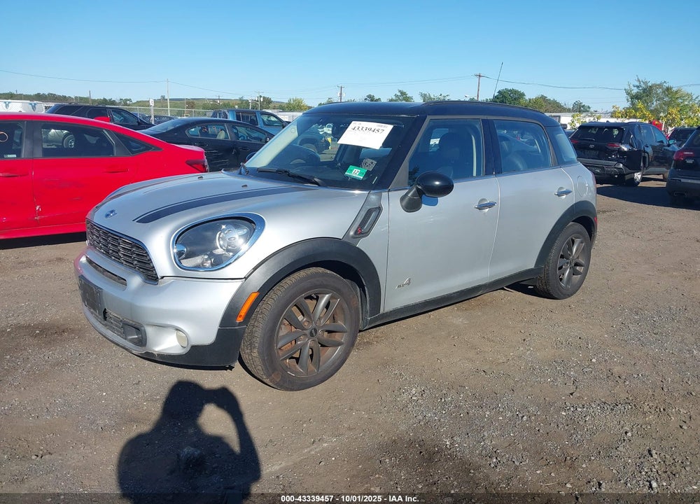2013 MINI COUNTRYMAN VIN: WMWZC5C52DWP34996