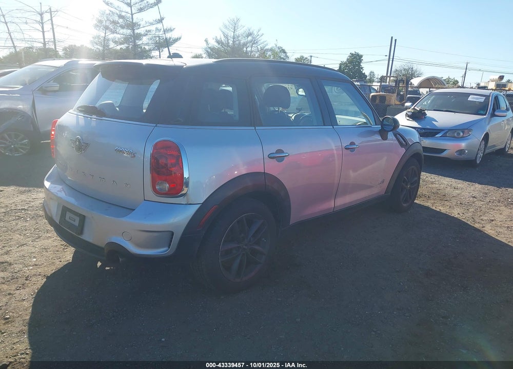 2013 MINI COUNTRYMAN VIN: WMWZC5C52DWP34996
