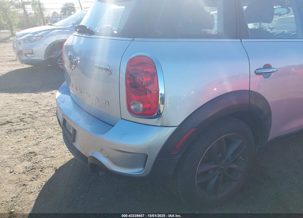 2013 MINI COUNTRYMAN VIN: WMWZC5C52DWP34996