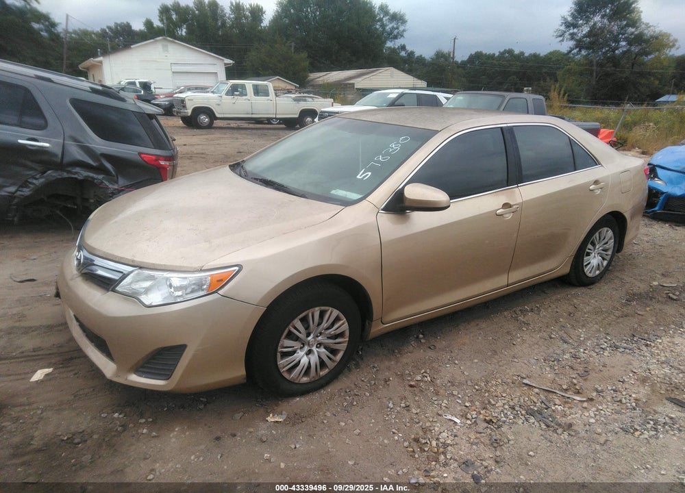 2012 TOYOTA CAMRY VIN: 4T1BF1FKXCU578380