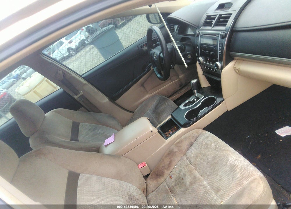 2012 TOYOTA CAMRY VIN: 4T1BF1FKXCU578380