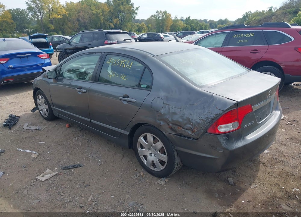 2009 HONDA CIVIC VIN: 2HGFA16529H310936