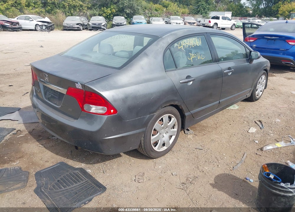 2009 HONDA CIVIC VIN: 2HGFA16529H310936