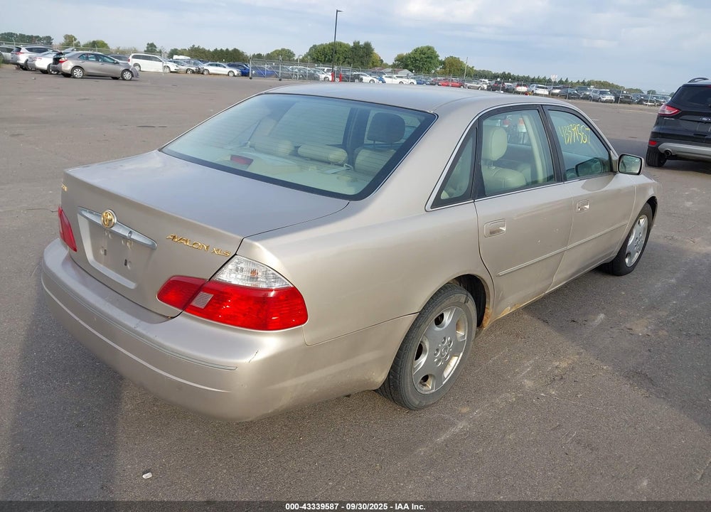 2003 TOYOTA AVALON XLS VIN: 4T1BF28BX3U330875