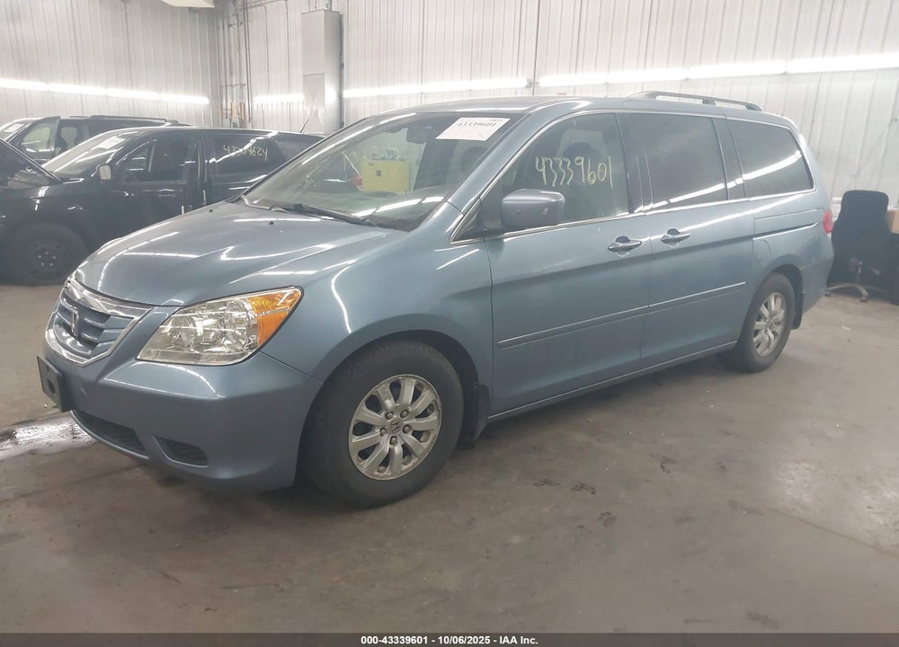 2008 HONDA ODYSSEY EX-L VIN: 5FNRL38608B031349