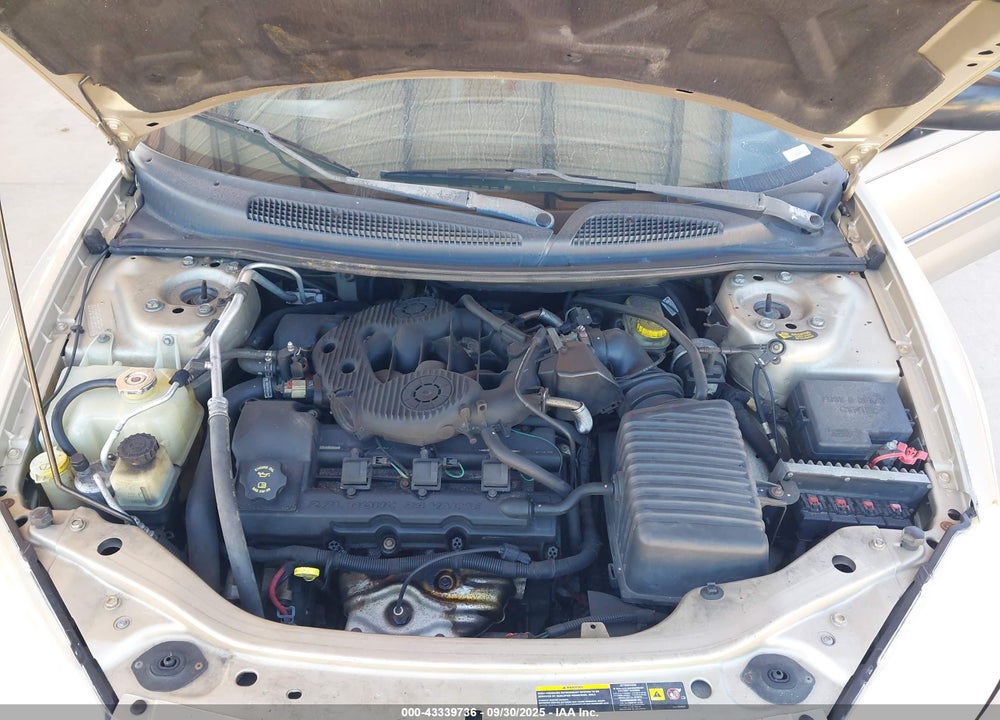 2005 CHRYSLER SEBRING LIMITED VIN: 1C3EL65R45N536486