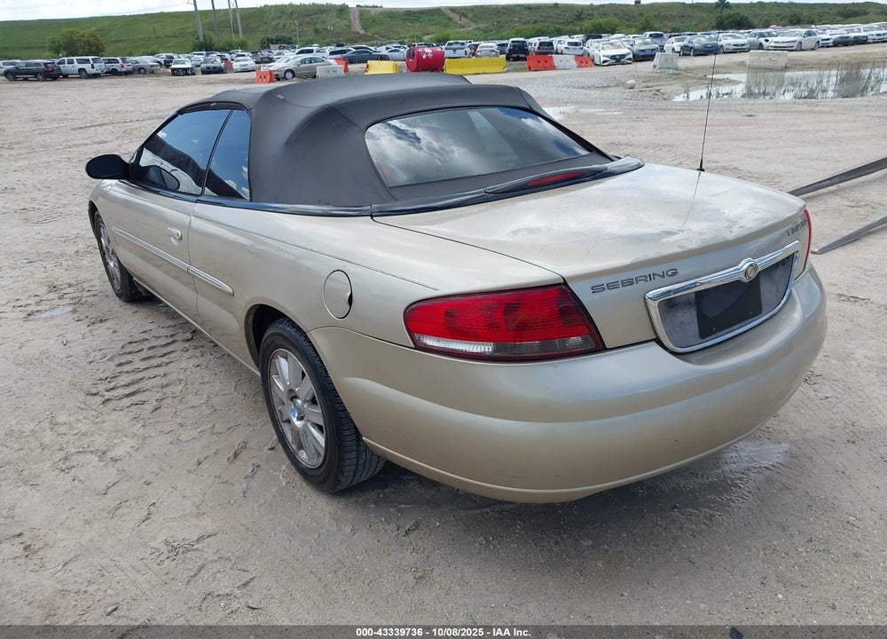 2005 CHRYSLER SEBRING LIMITED VIN: 1C3EL65R45N536486