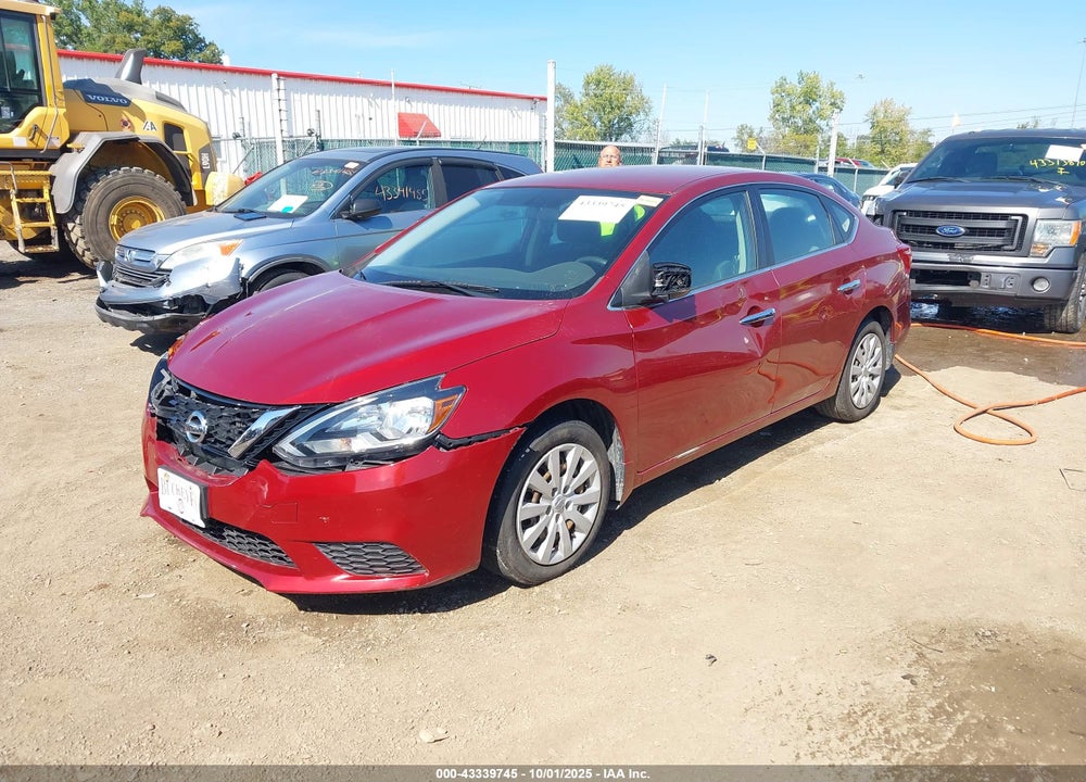2017 NISSAN SENTRA VIN: 3N1AB7APXHY257870