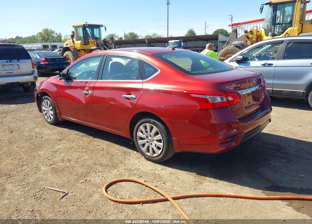 2017 NISSAN SENTRA VIN: 3N1AB7APXHY257870