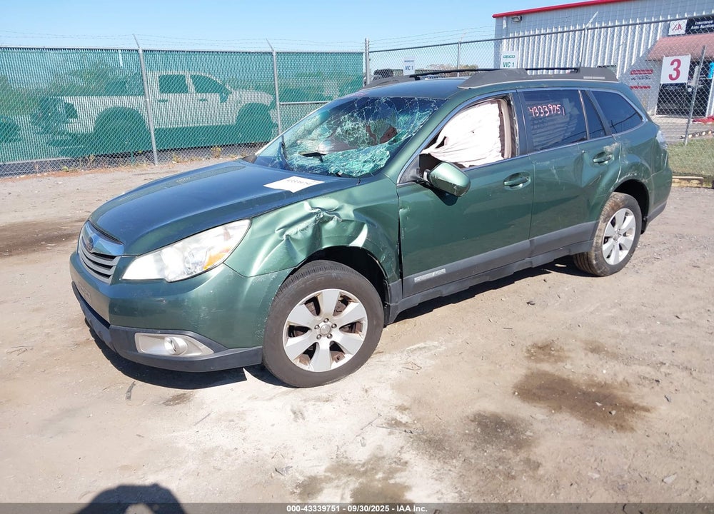 2011 SUBARU OUTBACK VIN: 4S4BRBCC6B3424232