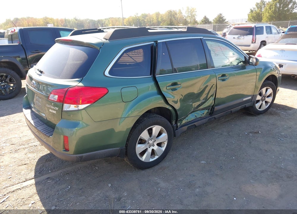 2011 SUBARU OUTBACK VIN: 4S4BRBCC6B3424232