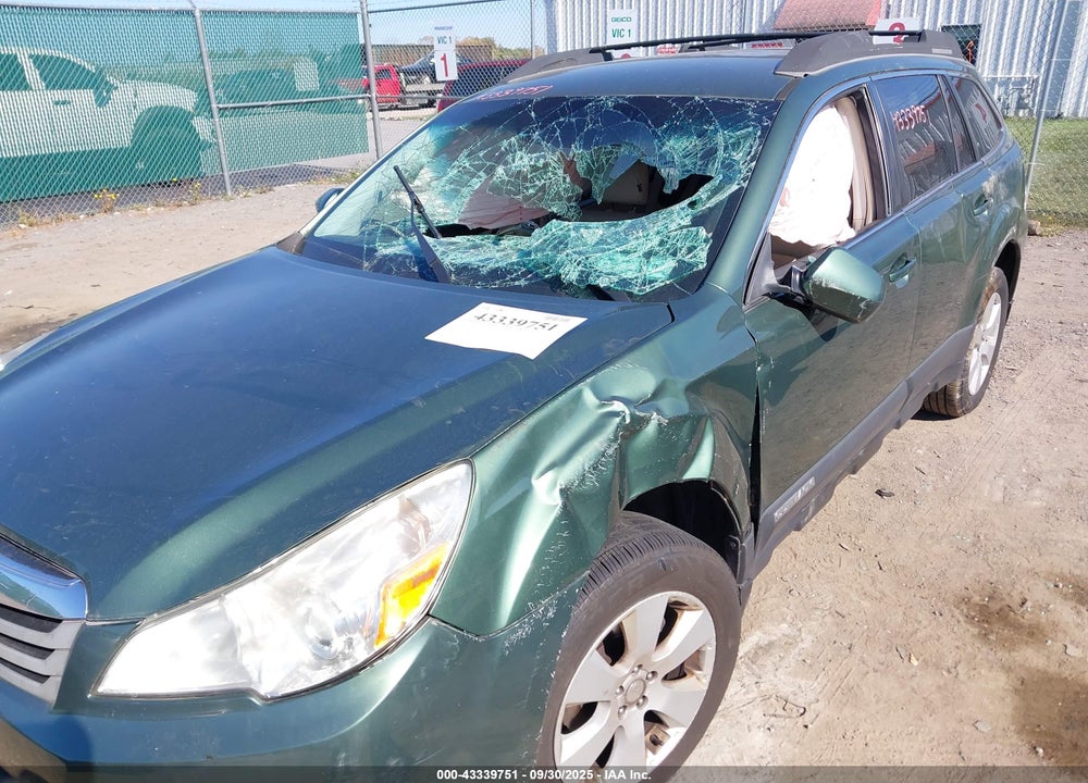 2011 SUBARU OUTBACK VIN: 4S4BRBCC6B3424232