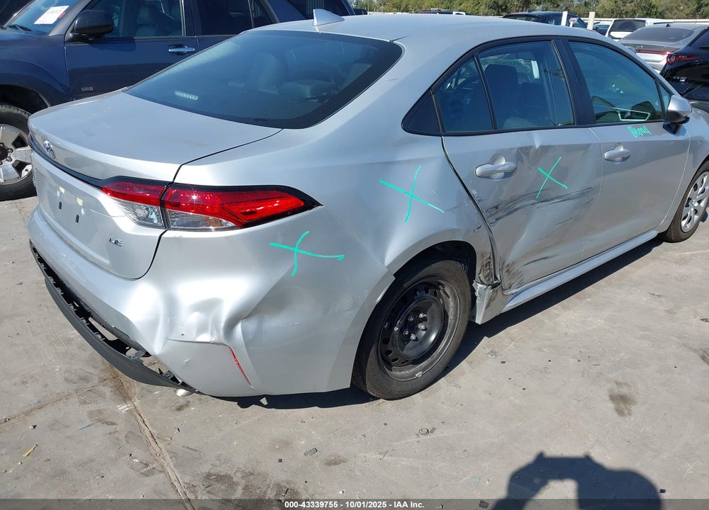 2025 TOYOTA COROLLA VIN: 5YFB4MDE2SP336218