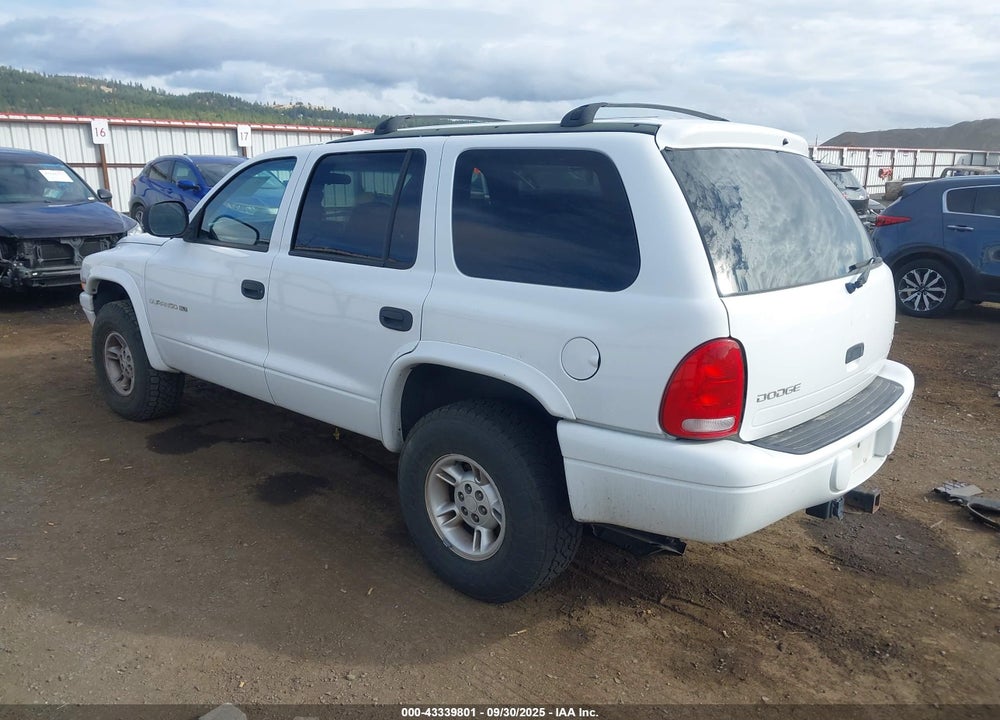 1999 DODGE DURANGO VIN: 1B4HS28YXXF592644