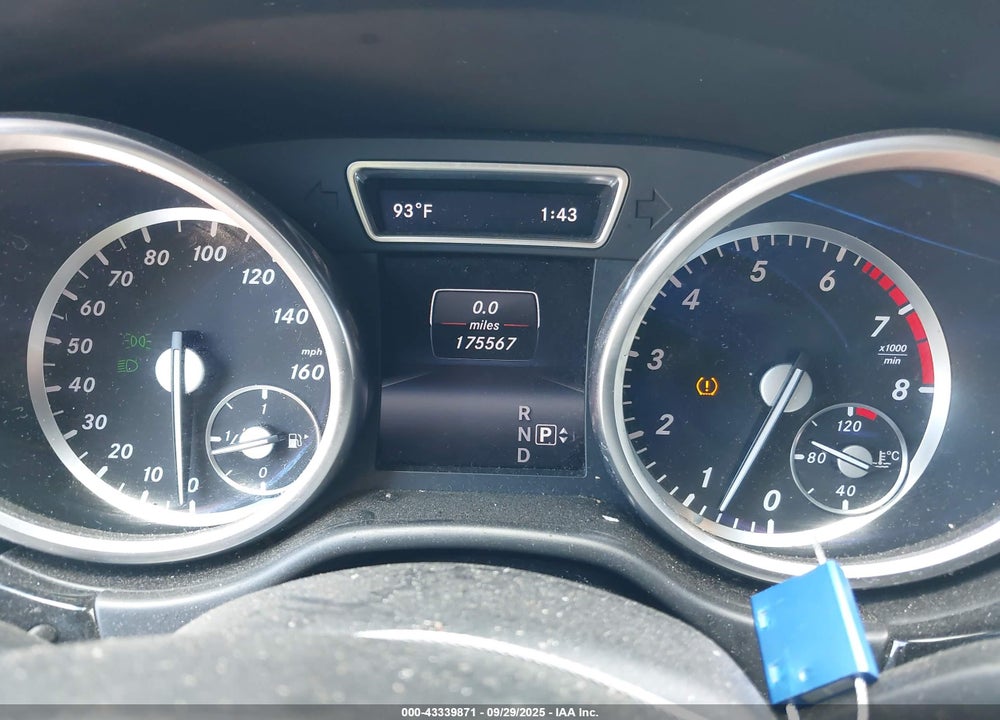 2014 MERCEDES-BENZ ML-CLASS VIN: 4JGDA5JB7EA381628