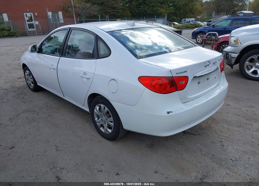 2010 HYUNDAI ELANTRA VIN: KMHDU4AD9AU187114