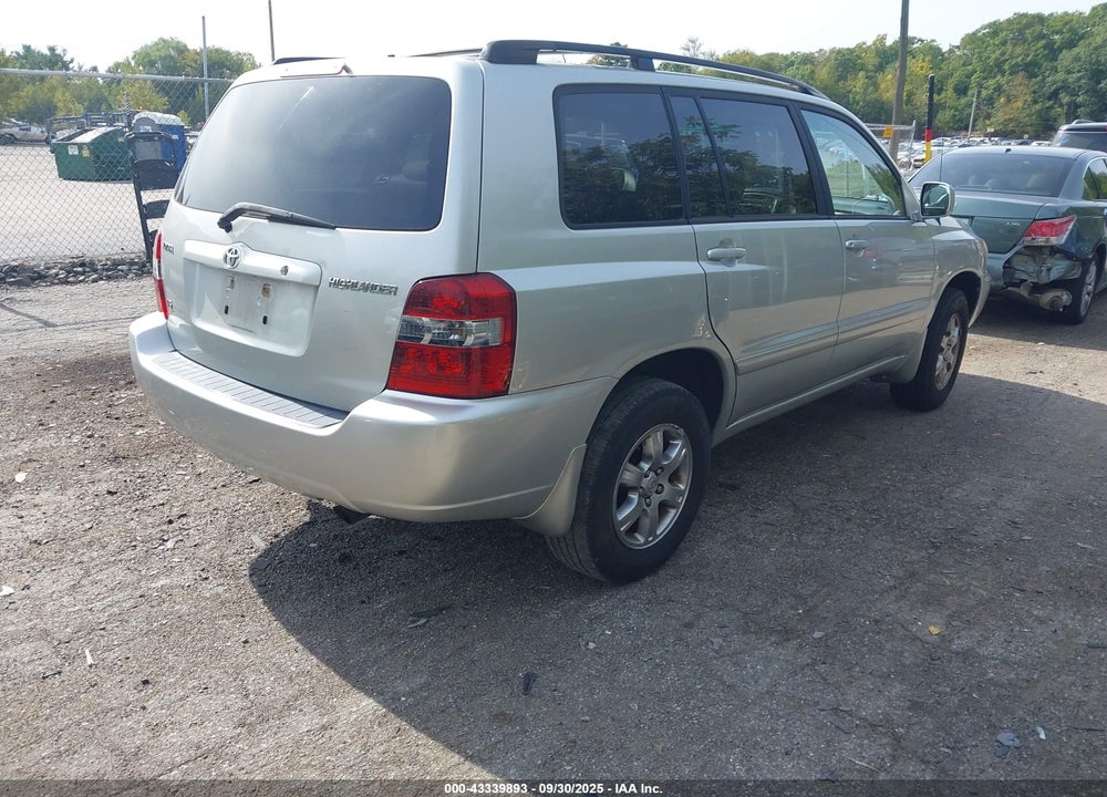 2004 TOYOTA HIGHLANDER V6 VIN: JTEEP21A840035505