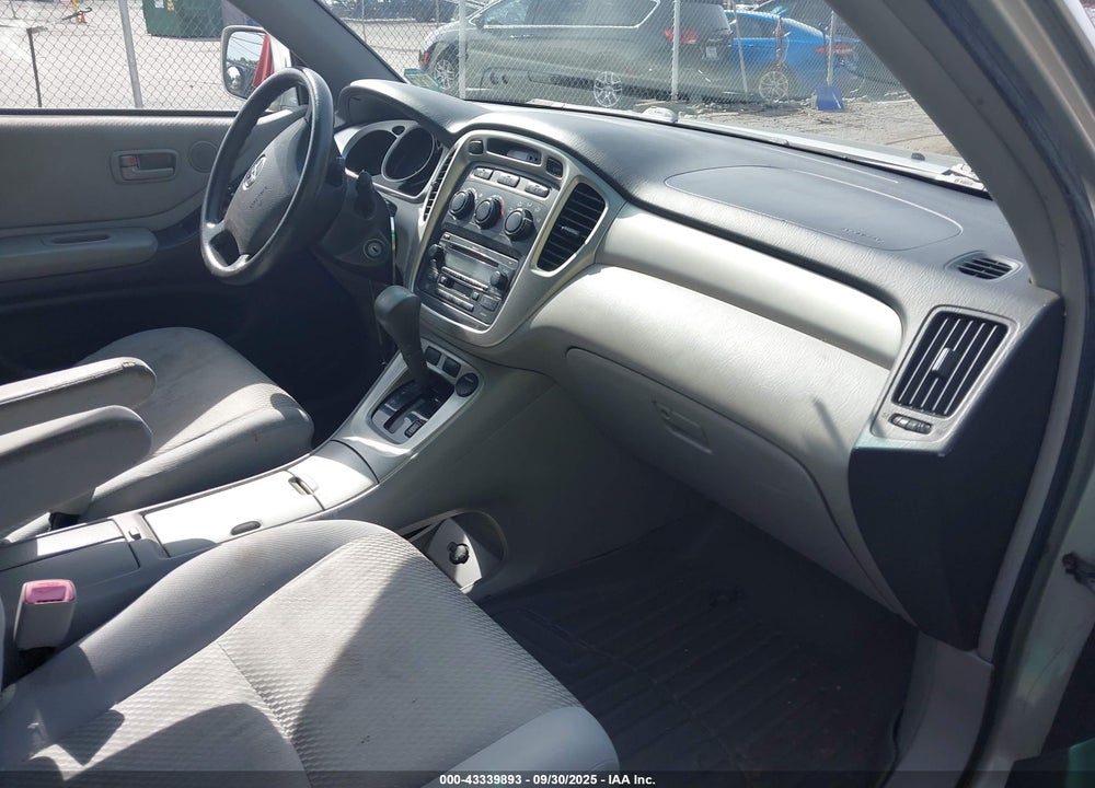 2004 TOYOTA HIGHLANDER V6 VIN: JTEEP21A840035505