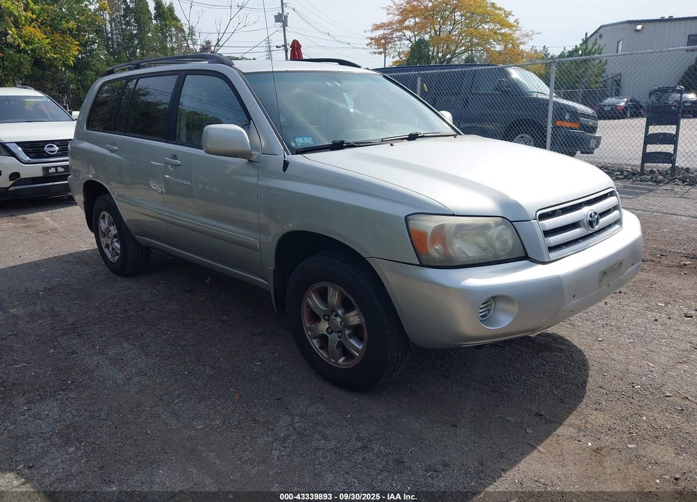 2004 TOYOTA HIGHLANDER V6 VIN: JTEEP21A840035505